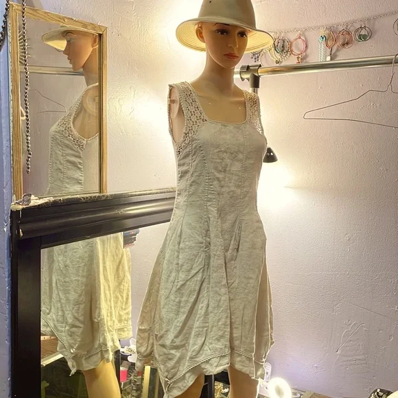 chinese dress ladies Woven Linen Maxi | Women's Boutique